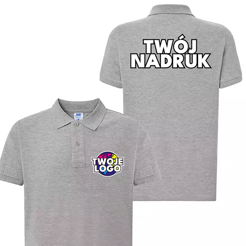 szara koszulka polo z logo firmy nadruk przód tył męska czarna (kopia) szara koszulka polo z logo firmy nadruk przód tył męska czarna (kopia)